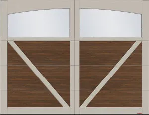 Moulure Arche avec Panoramique Clair sans baguettes pour le design Princeton P-23
