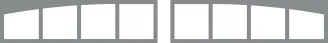 Arch Richmond Decorative Insert, 40 x 13 ou 41 x 16