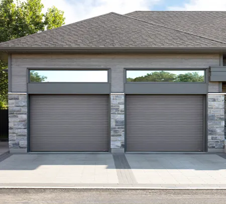 Portes de garage Acadia 138 de Style Traditionnel avec le design Classique XL, de couleur Brun commercial