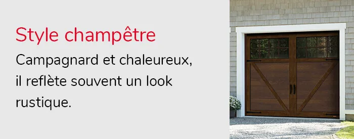 Modèle Princeton P-21 pour un style champêtre