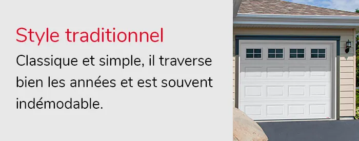 Modèle Standard+ Classique CC pour un style traditionnel